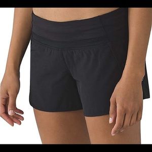 Lululemon Run Time Shorts - Black